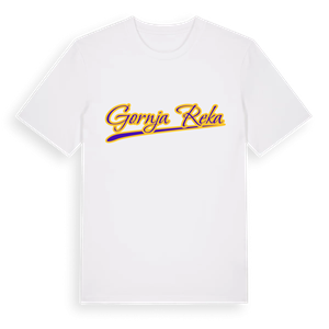 Gornja Reka baseball t-shirt – ekologisk bomull t-shirt från Pinshirt
