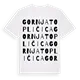 Gornja Topličica ordlek t-shirt