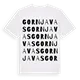 Gornja Vas ordlek t-shirt