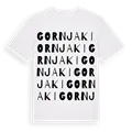 Gornjaki ordlek t-shirt