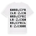 Gornje Prekrižje ordlek t-shirt