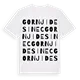 Gornji Desinec ordlek t-shirt