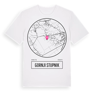 Gornji Stupnik t-shirt – ekologisk bomull t-shirt från Pinshirt