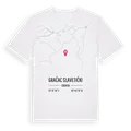 Gračac Slavetički karta t-shirt