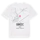 Gračec karta t-shirt