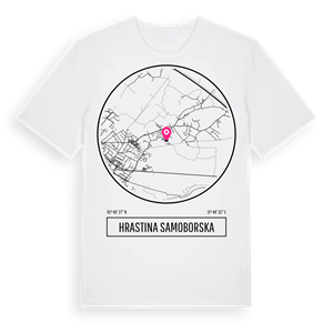 Hrastina Samoborska t-shirt – ekologisk bomull t-shirt från Pinshirt