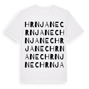 Hrnjanec ordlek t-shirt – ekologisk bomull t-shirt från Pinshirt