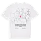 Hruševec Kupljenski karta t-shirt