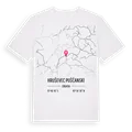 Hruševec Pušćanski karta t-shirt