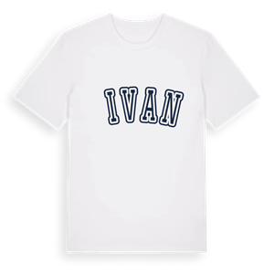 Đivan college t-shirt – ekologisk bomull t-shirt från Pinshirt