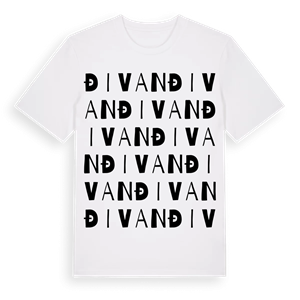 Đivan ordlek t-shirt – ekologisk bomull t-shirt från Pinshirt