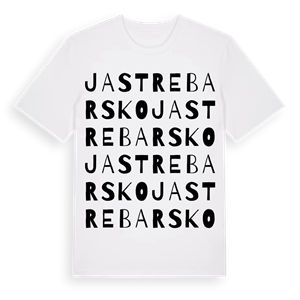 Jastrebarsko ordlek t-shirt – ekologisk bomull t-shirt från Pinshirt