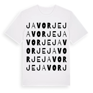 Javorje ordlek t-shirt – ekologisk bomull t-shirt från Pinshirt