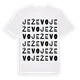Ježevo ordlek t-shirt