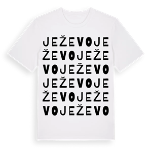 Ježevo ordlek t-shirt – ekologisk bomull t-shirt från Pinshirt