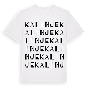 Kalinje ordlek t-shirt – ekologisk bomull t-shirt från Pinshirt