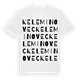 Keleminovec ordlek t-shirt