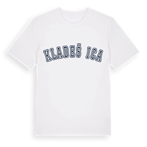 Kladešćica college t-shirt – ekologisk bomull t-shirt från Pinshirt