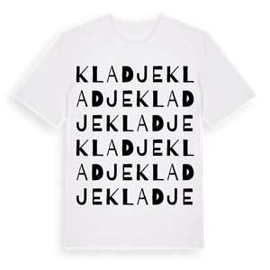Kladje ordlek t-shirt – ekologisk bomull t-shirt från Pinshirt