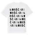 Konšćani ordlek t-shirt