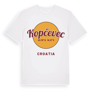 Kopčevec cirkel t-shirt – ekologisk bomull t-shirt från Pinshirt