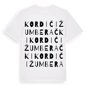 Kordići Žumberački ordlek t-shirt – ekologisk bomull t-shirt från Pinshirt