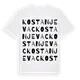 Kostanjevac ordlek t-shirt