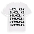 Kozlikovo ordlek t-shirt