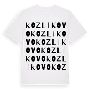 Kozlikovo ordlek t-shirt – ekologisk bomull t-shirt från Pinshirt