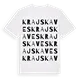 Krajska Ves ordlek t-shirt