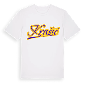 Krašić baseball t-shirt – ekologisk bomull t-shirt från Pinshirt