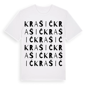 Krašić ordlek t-shirt – ekologisk bomull t-shirt från Pinshirt