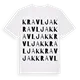 Kravljak ordlek t-shirt