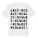 Krečaves ordlek t-shirt