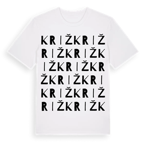 Križ ordlek t-shirt – ekologisk bomull t-shirt från Pinshirt