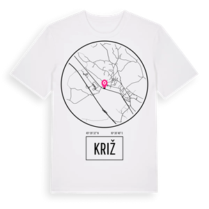 Križ t-shirt – ekologisk bomull t-shirt från Pinshirt