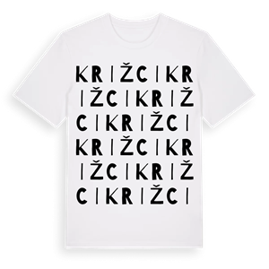 Križci ordlek t-shirt – ekologisk bomull t-shirt från Pinshirt
