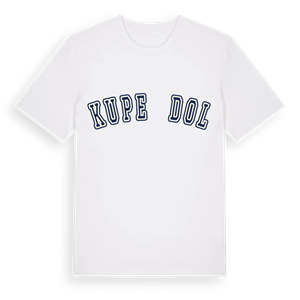 Kupeč Dol college t-shirt – ekologisk bomull t-shirt från Pinshirt