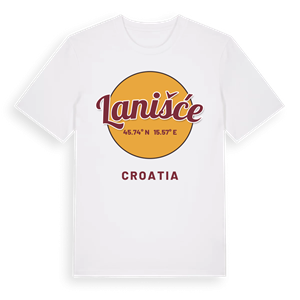 Lanišće cirkel t-shirt – ekologisk bomull t-shirt från Pinshirt
