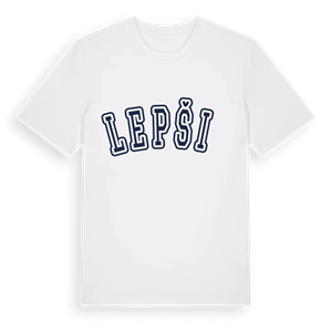 Lepšić college t-shirt – ekologisk bomull t-shirt från Pinshirt
