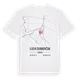Lijevi Dubrovčak karta t-shirt