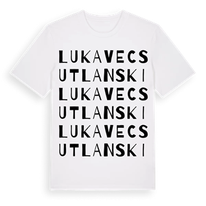 Lukavec Sutlanski ordlek t-shirt – ekologisk bomull t-shirt från Pinshirt