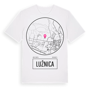 Lužnica t-shirt – ekologisk bomull t-shirt från Pinshirt
