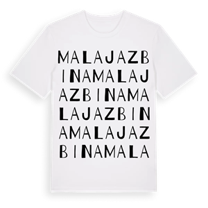 Mala Jazbina ordlek t-shirt – ekologisk bomull t-shirt från Pinshirt