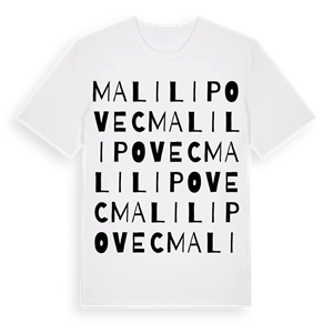 Mali Lipovec ordlek t-shirt – ekologisk bomull t-shirt från Pinshirt