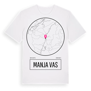 Manja Vas t-shirt – ekologisk bomull t-shirt från Pinshirt