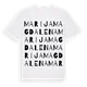 Marija Magdalena ordlek t-shirt