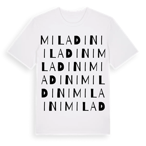 Miladini ordlek t-shirt – ekologisk bomull t-shirt från Pinshirt