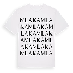 Mlaka ordlek t-shirt – ekologisk bomull t-shirt från Pinshirt