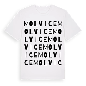 Molvice ordlek t-shirt – ekologisk bomull t-shirt från Pinshirt